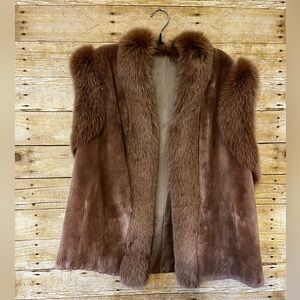 Rosenthal fur vest, fully lined
